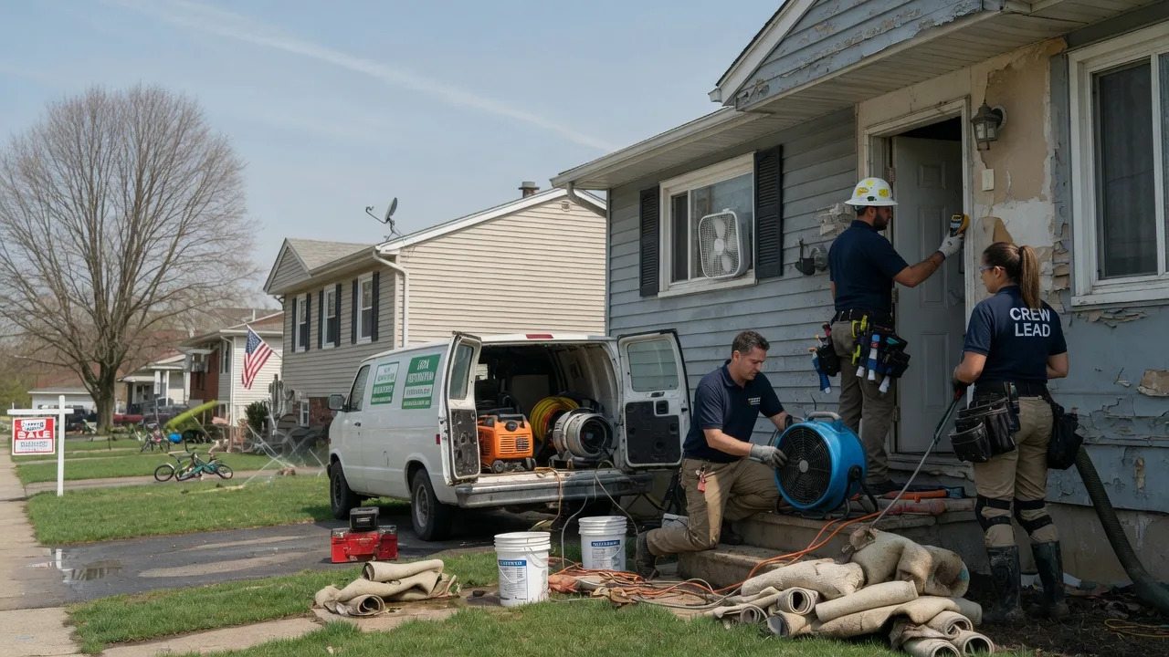 Flood Cleanup in Shirley, AR near me